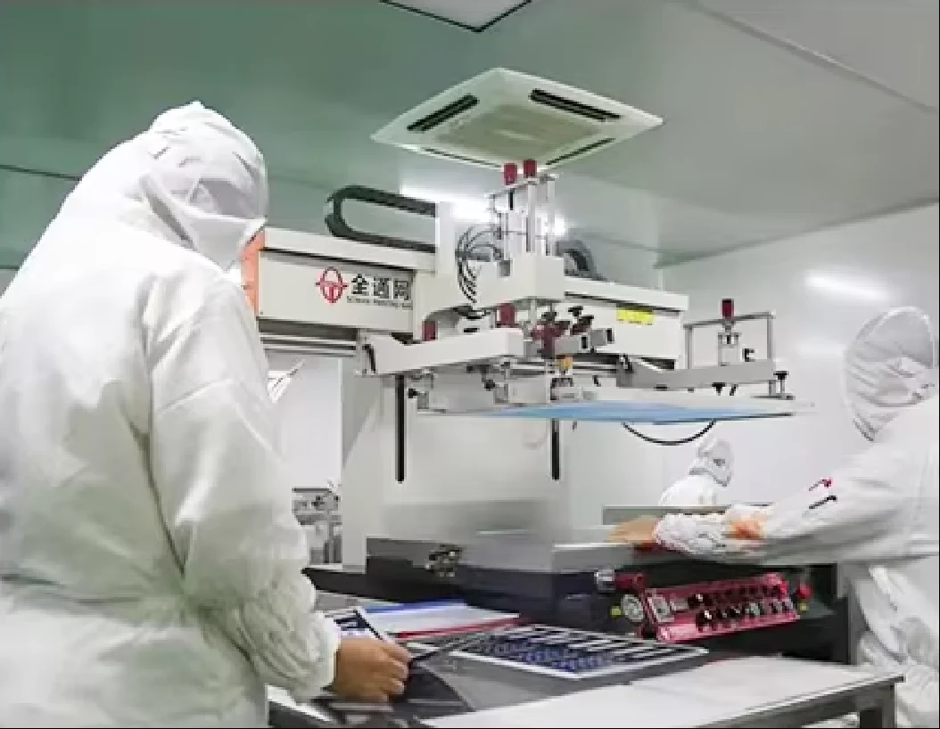 Operator at a production workstation