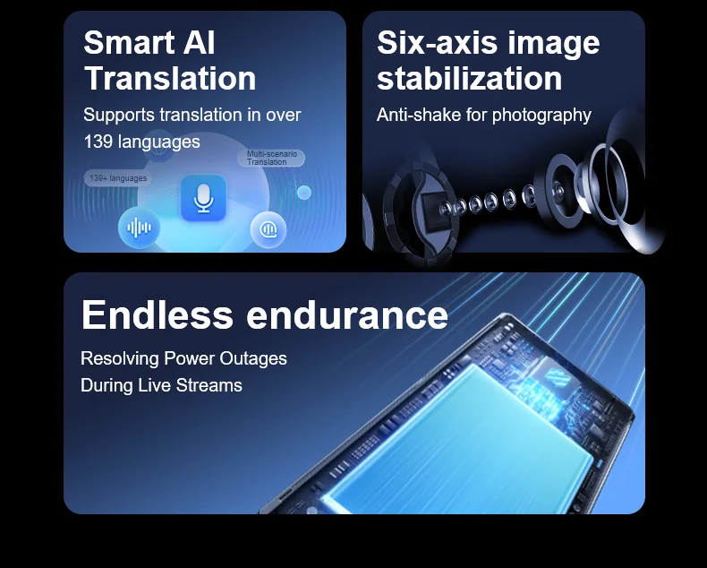 Scout One AI camera glasses — feature panel 2