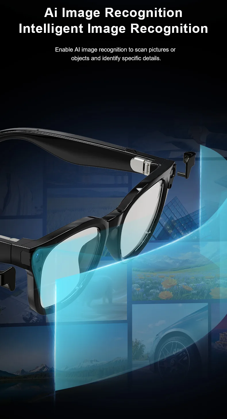 Scout One AI camera glasses — feature panel 19