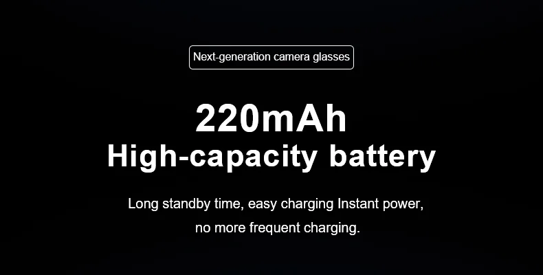 Scout One AI camera glasses — feature panel 20