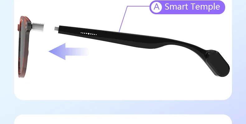 Verse One AI audio glasses — feature panel 2