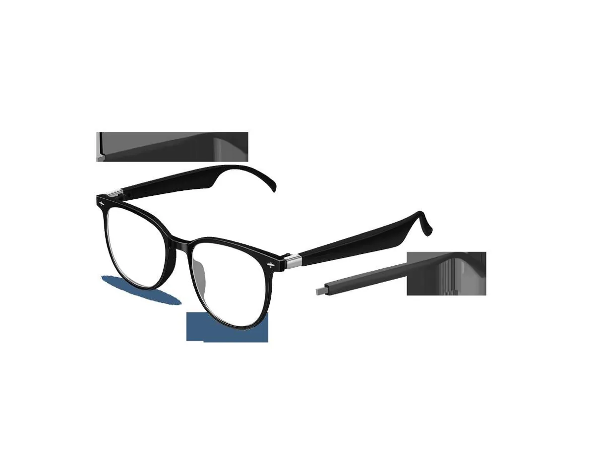 Detachable-temple frames