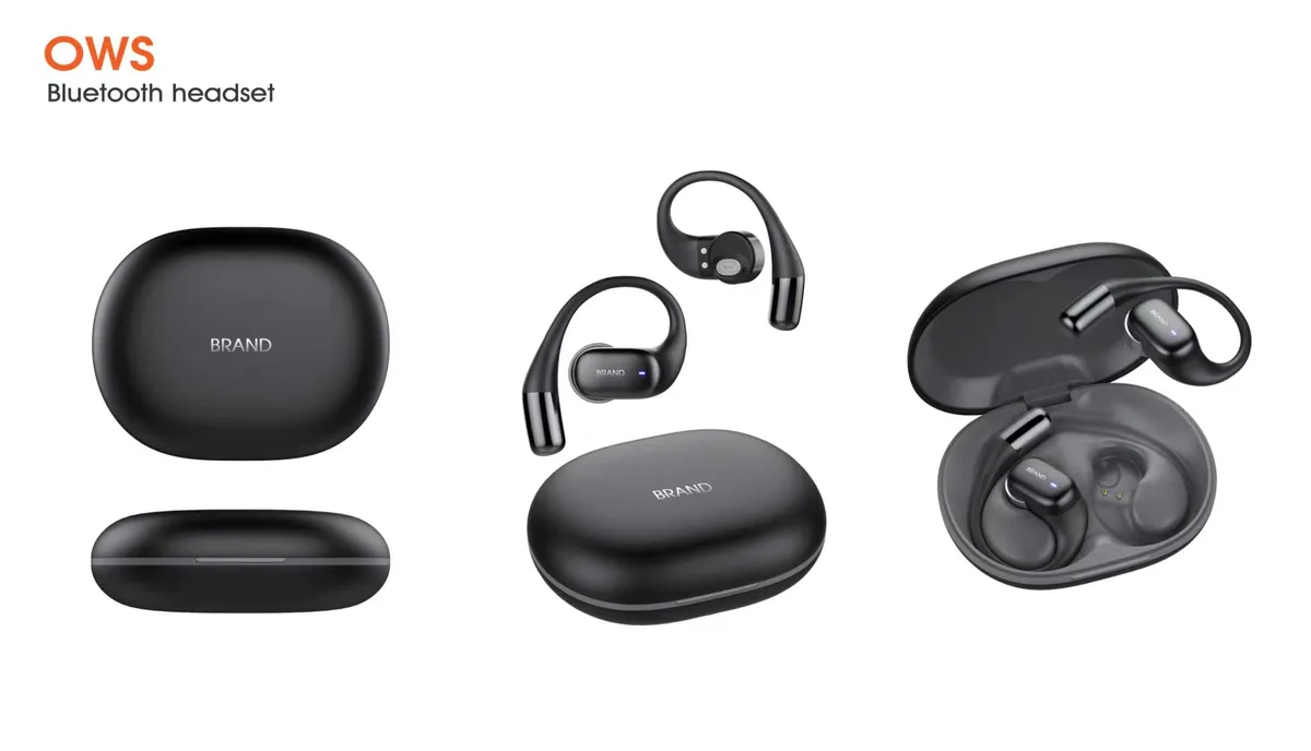 Translation ear-clip headphones