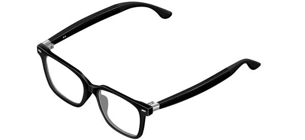 Verse Lite modular audio glasses with a compatible black reference frame