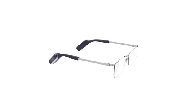 Verse Pro modular audio glasses with dark audio temples and a compatible reference frame