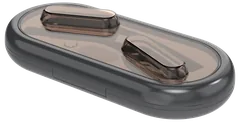 Verse Pro AI audio glasses — titanium view 01